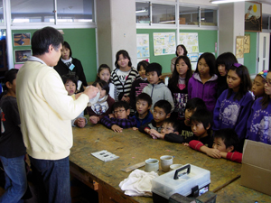 仙石原小学校陶芸体験